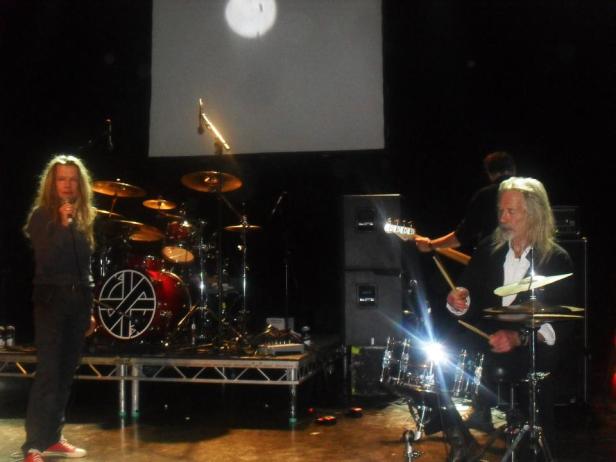 Last Supper - London - 19 November 2011 - Eve Libertine and Penny Rimbaud - 01