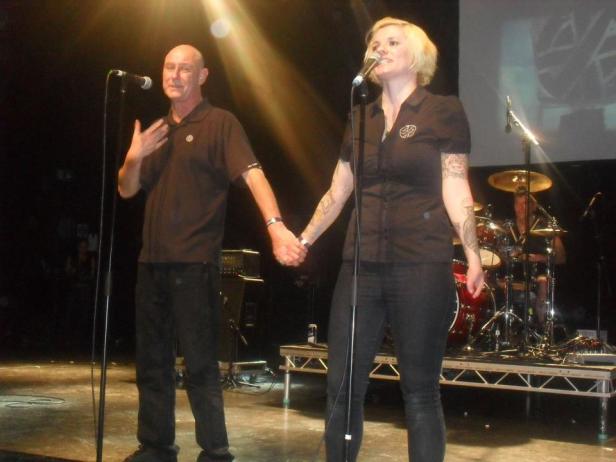 Last Supper - London - 19 November 2011 - Steve Ignorant and Carol Hodge - 11