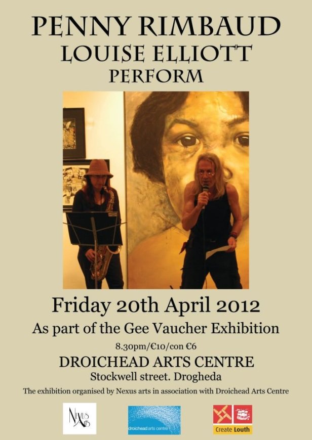 Penny Rimbaud - Louise Elliott - Droichead Arts Centre
