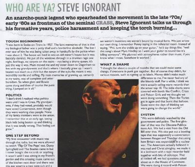 Steve Ignorant - Vive Le Rock - No 16