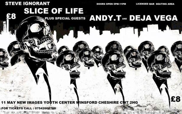 Slice of Life, Andy T, Deja Vega, 11 May 2014 - poster B