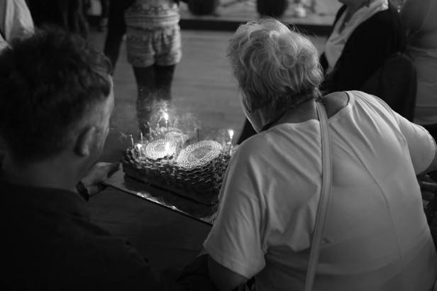 Vi Subversa - 80th birthday - cake