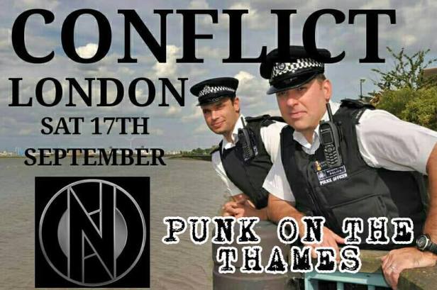 Conflict - punk on the Thames - Trespass #2