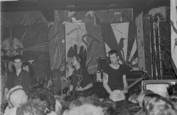 Dirt, live at The Bunker, Stockton Road, 1984. Photo by Marnie Burden