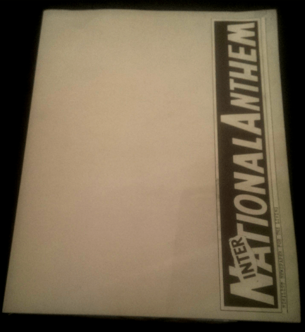 International Anthem - collection - Exitstencil Press - cover