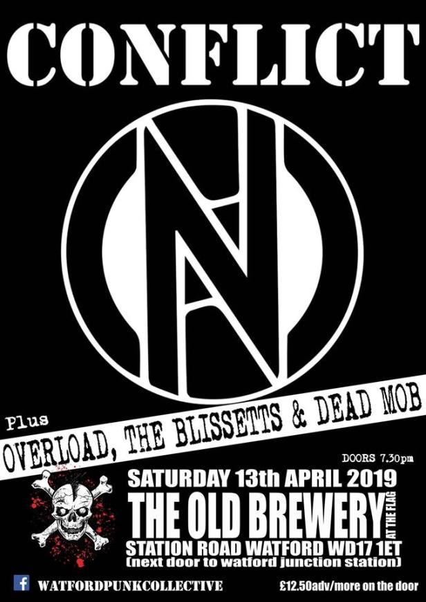 Conflict - Watford - 13 April 2019