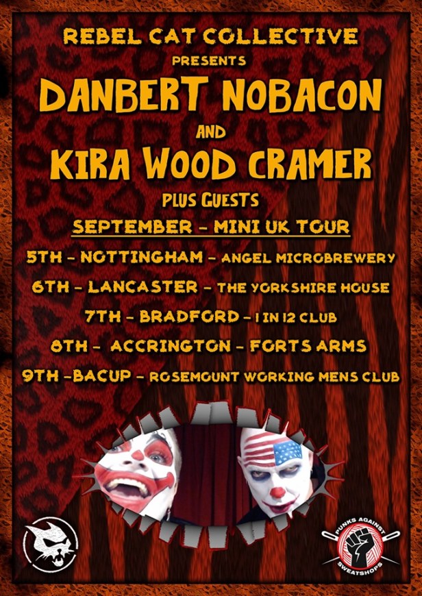 Danbert Nobacon and Kira Wood Cramer - September 2019