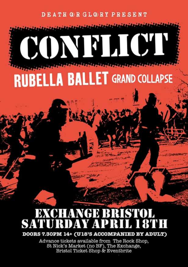 Conflict - Rubella Ballet - Grand Collapse - 18 April 2020