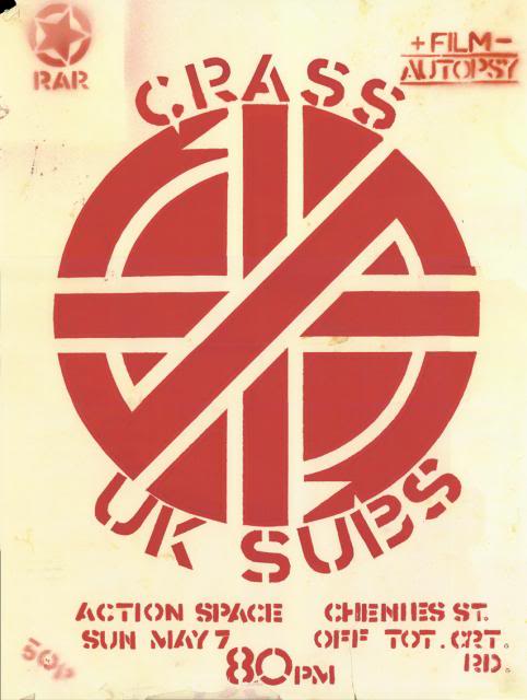 Ignorant asks for Crass image contributions for visuals for the