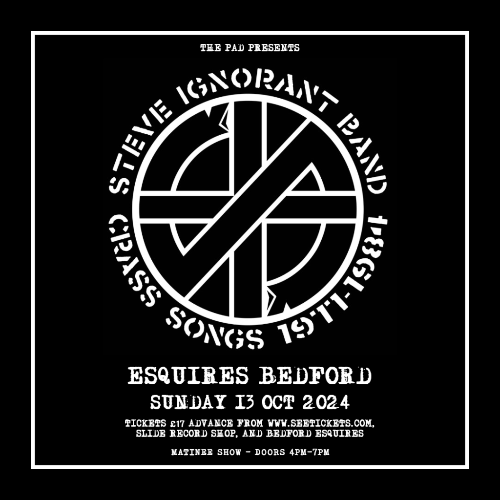 Steve Ignorant band - 13 October 2024 - Esquires, Bedford MK40 2QG