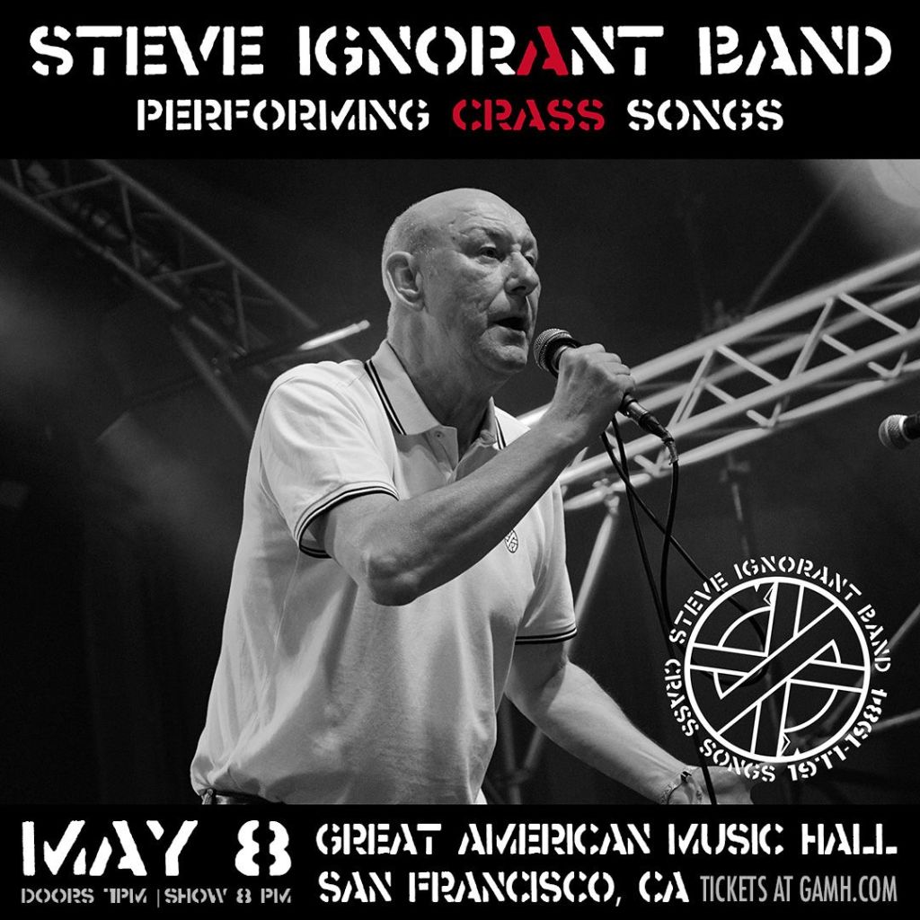 Steve Ignorant Band -8 May 2024 - San Francisco