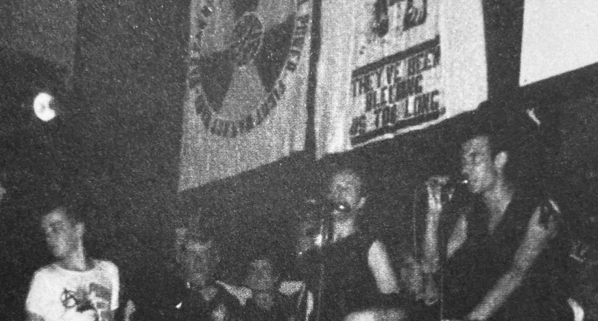 Crass, live at Aberdare, 11 July 1984