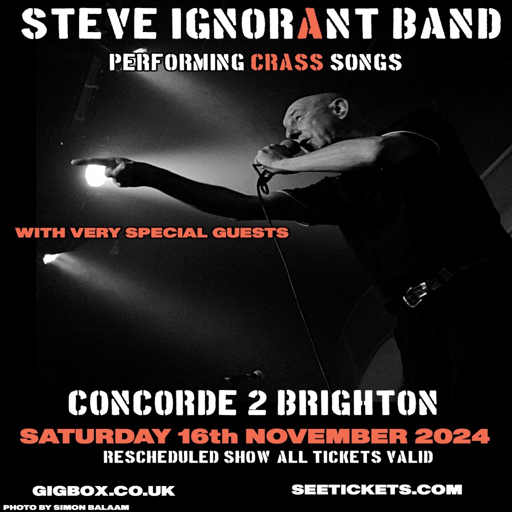 THE STEVE IGNORANT BAND, Brighton
16 November 2024