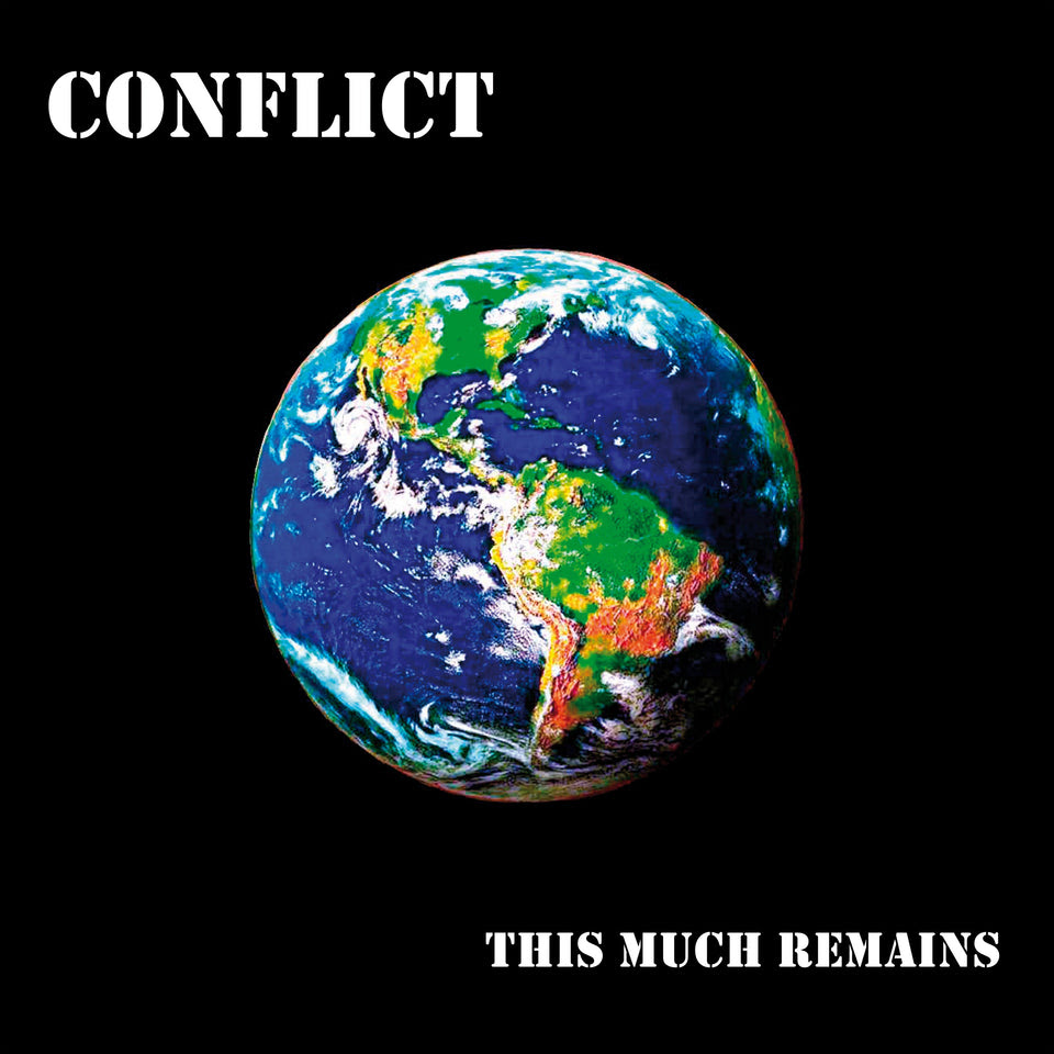 Front sleeve of 2025 Conflict album This Much Remains