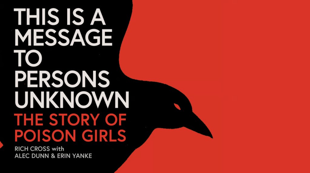 Cover detail from the book This is a Message to Persons Unknown: The Story of Poison Girls