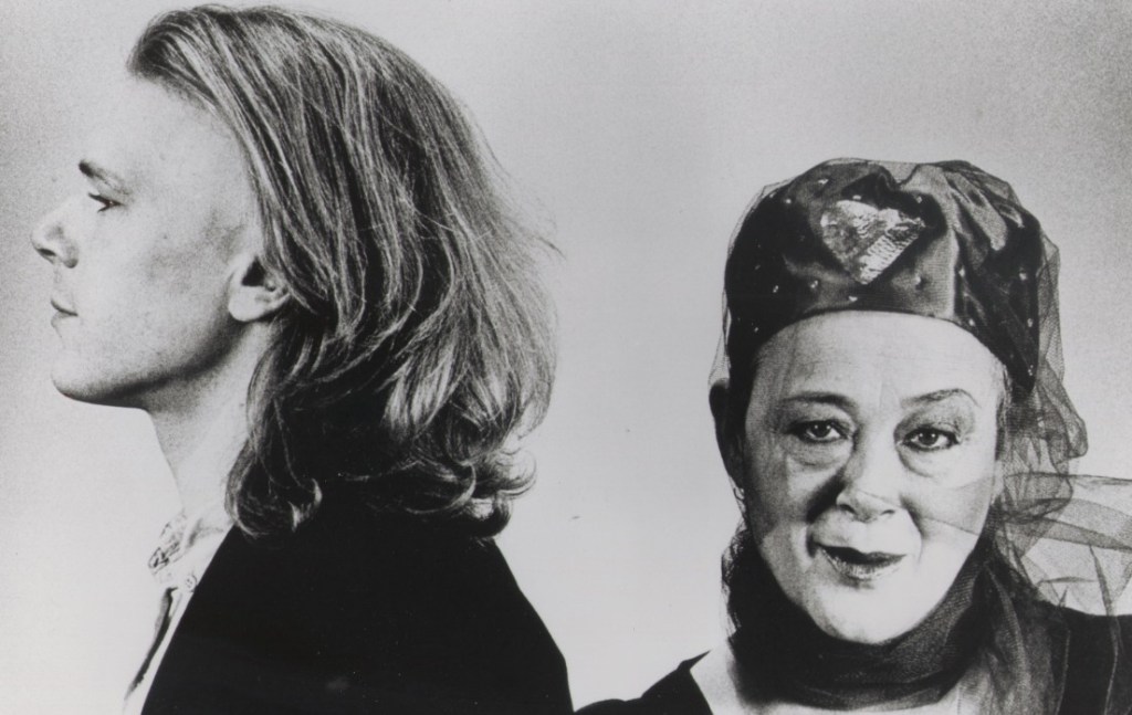 Richard Famous and Vi Subversa of Poison Girls, picture in 1987