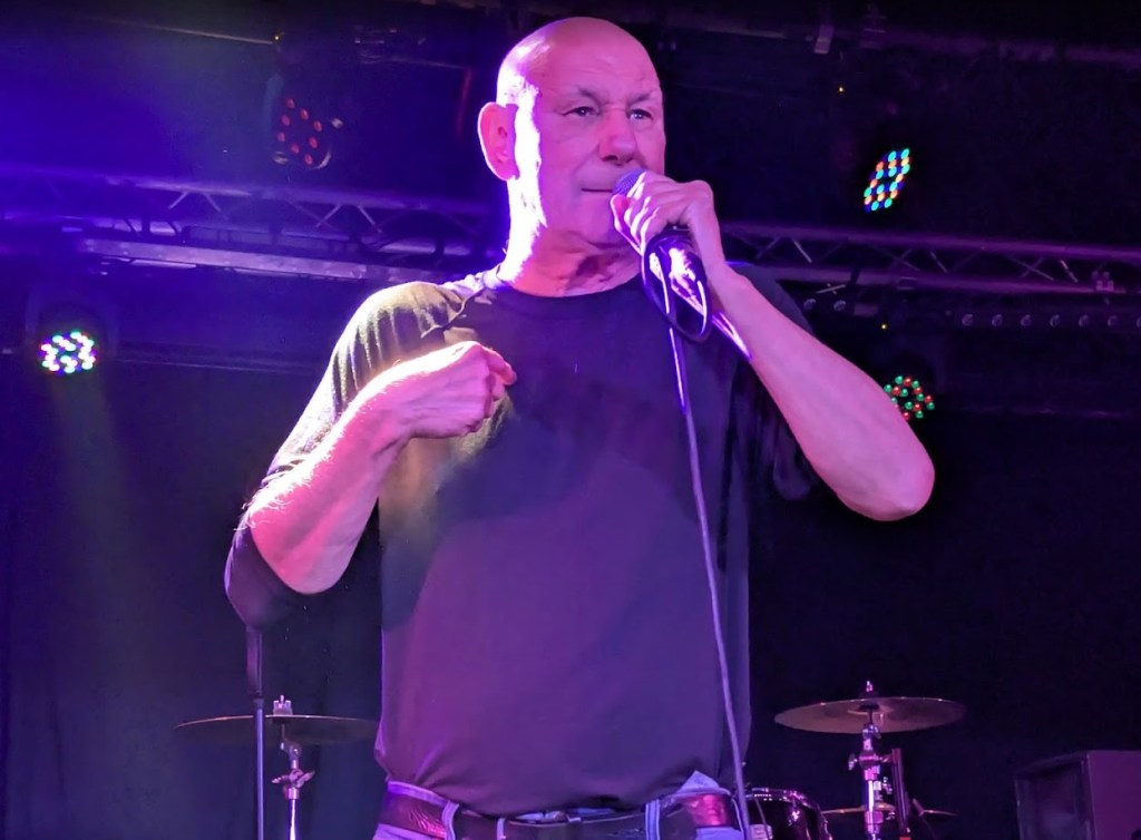 The Steve Ignorant Band's playing at The Hairy Dog, Derby on Sunday 22 March 2026. Credit: Rich Cross. Image 6 of 6